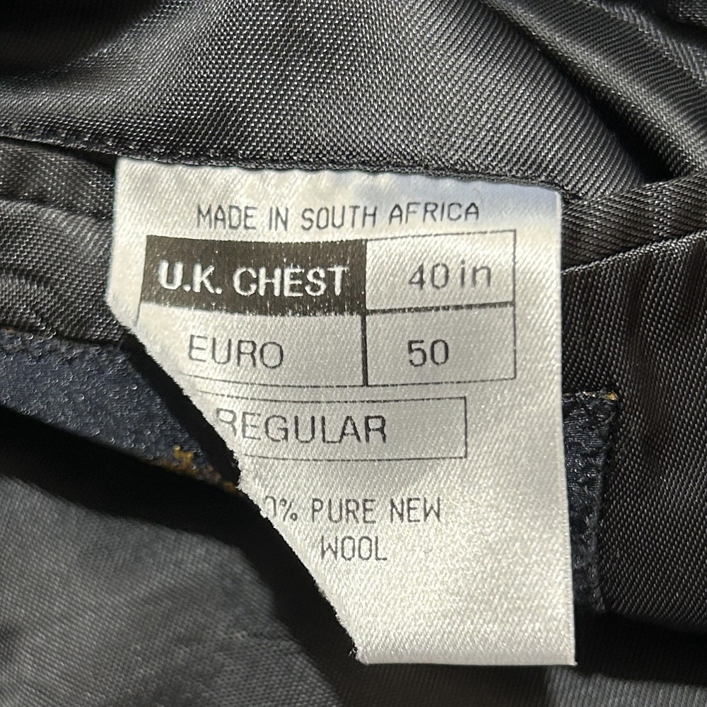 ALEXANDRE LONDON Savile Row Gray Blazer Business Jacket Pure Wool US 40R / EU50 - Picture 11 of 11